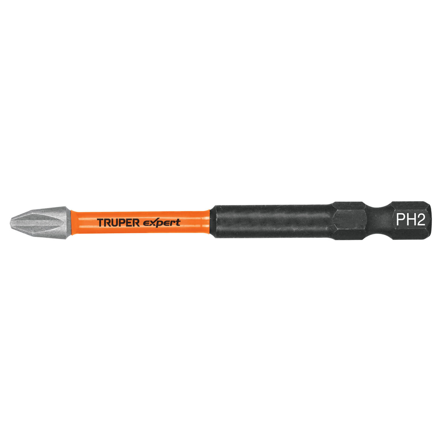 Estuche con 5 puntas de cruz PH2 de impacto largo 3″, Expert PUDE