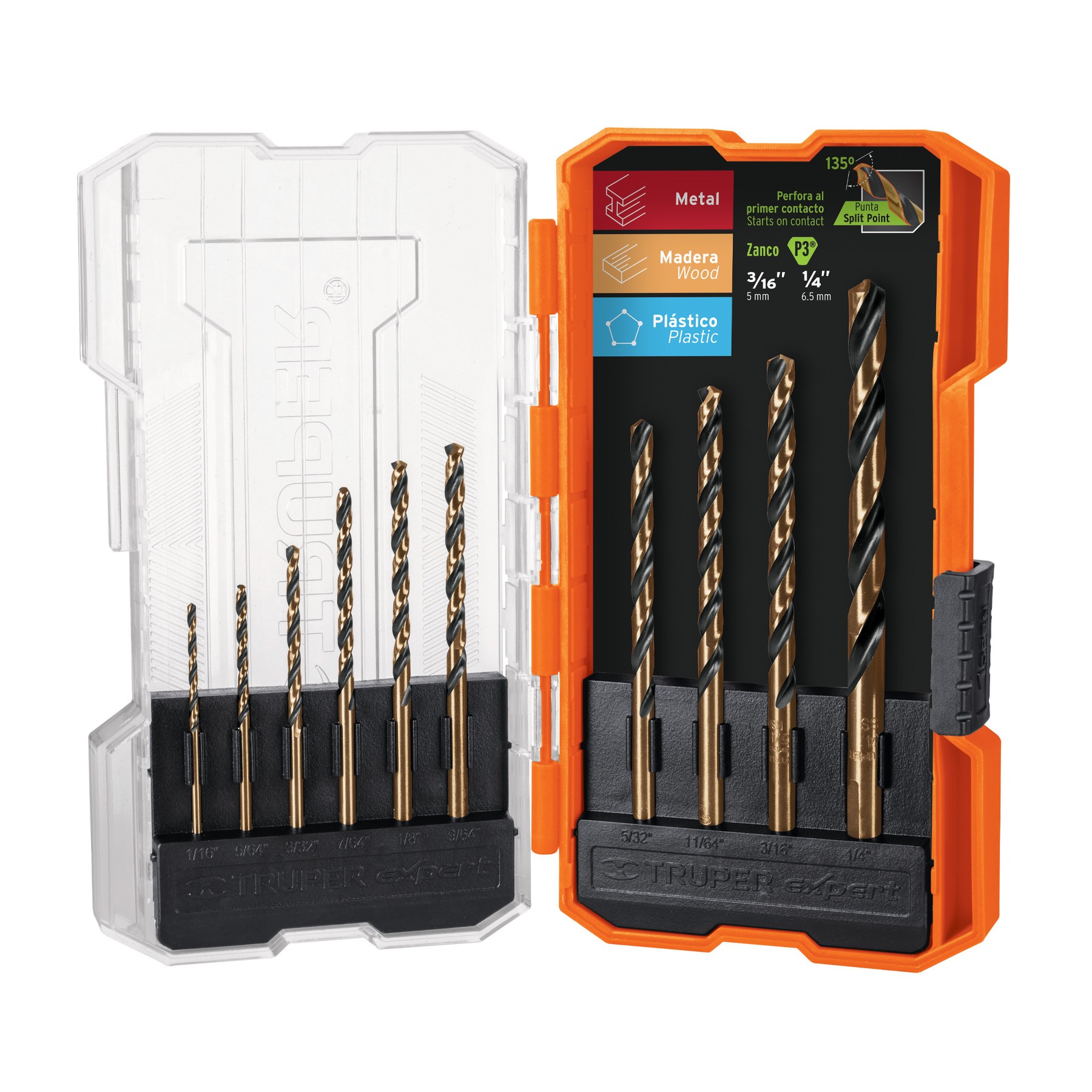 Set 5 Punte Da Trapano A Spade Per Legno | Cromo Vanadio | In Astuccio - 3