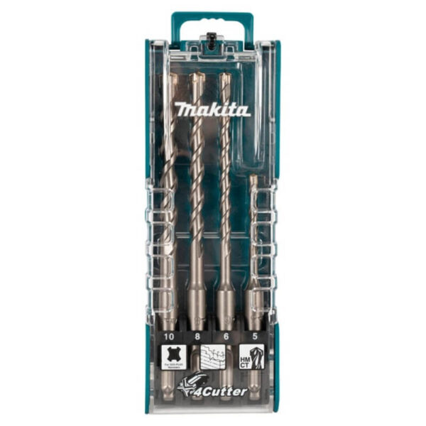 Set De Brocas Sds Plus P concreto 4 Cortes 5 6 8 10mm X 160mm E 14249 set-de-brocas-sds-plus-p-concreto-4-cortes-5-6-8-10mm-x-160mm-e-14249
